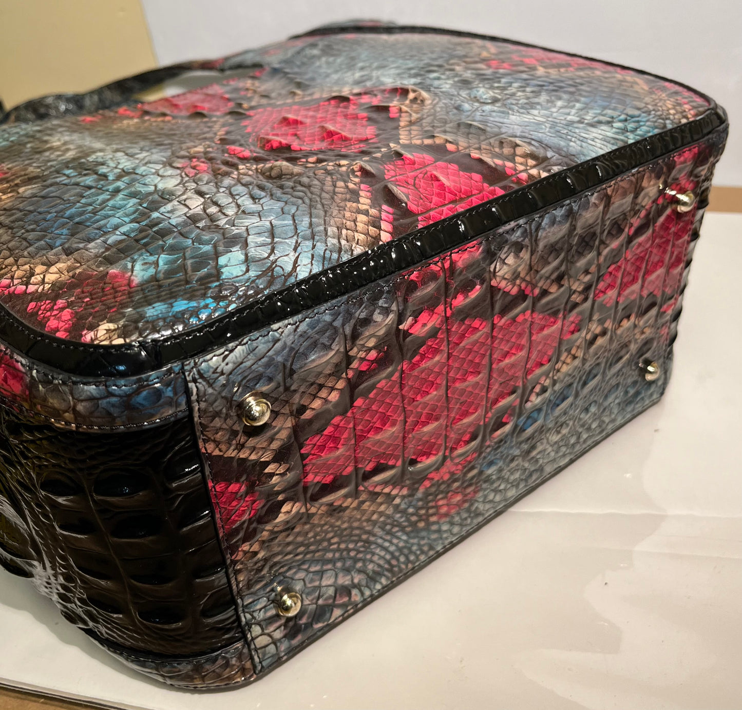 Brahmin Leather Carla Tote New