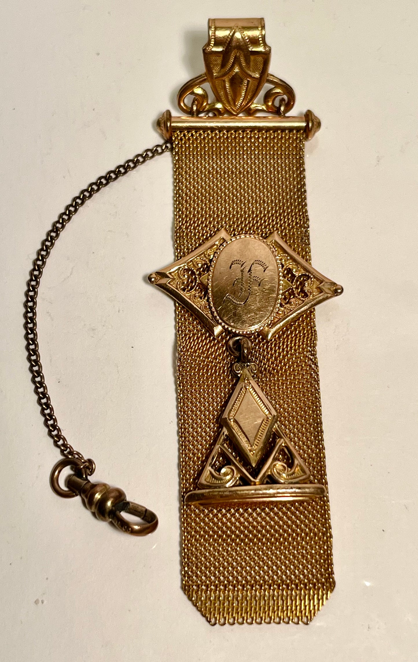 Victorian/Edwardian Rolled Gold Watch Fob