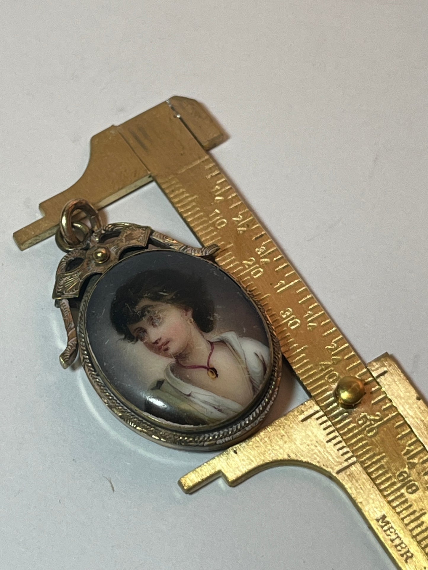 Antique Victorian Reversible Pendant
