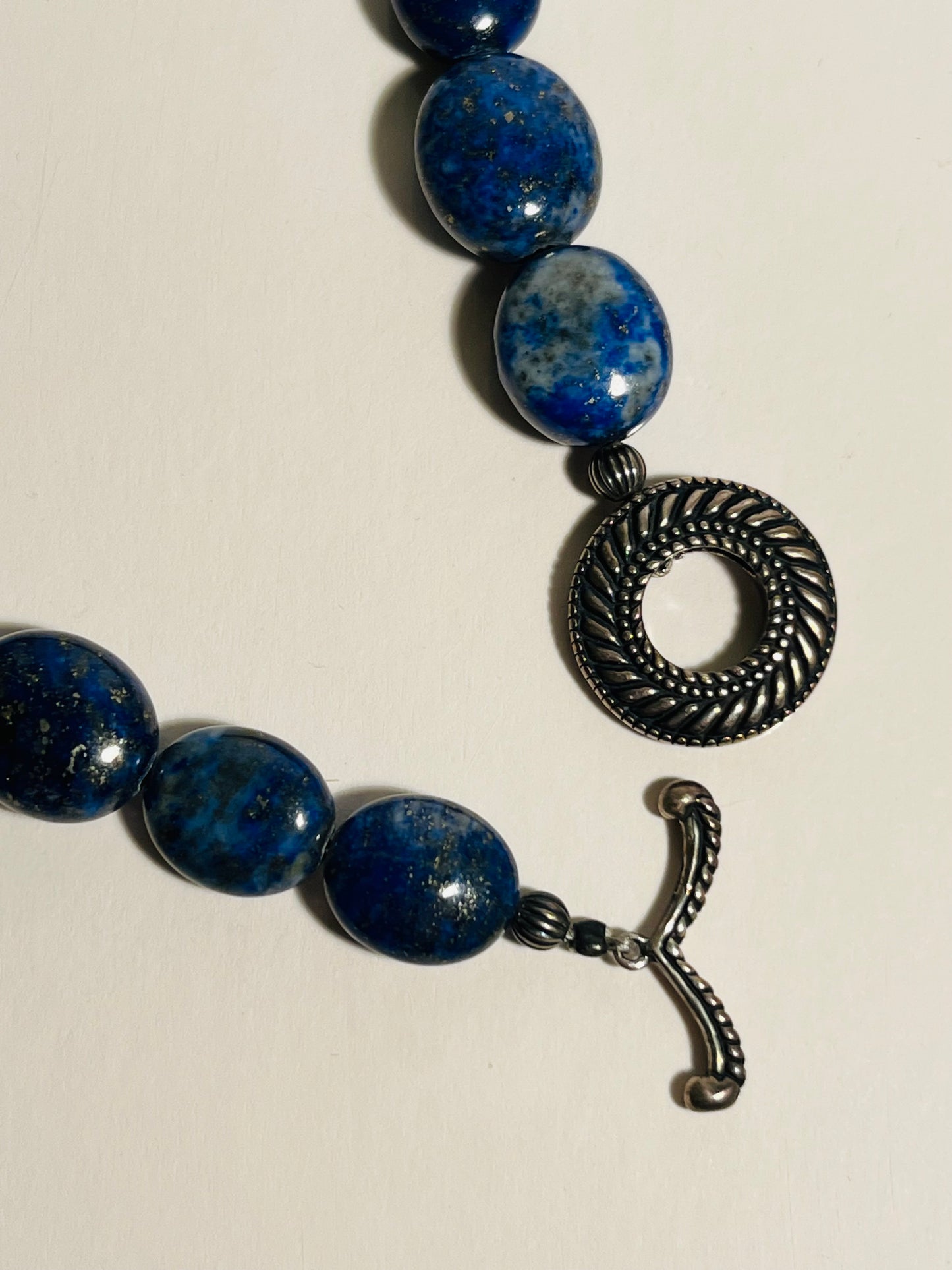 Carolyn Pollack Lapis & Sterling Silver Pendant Necklace