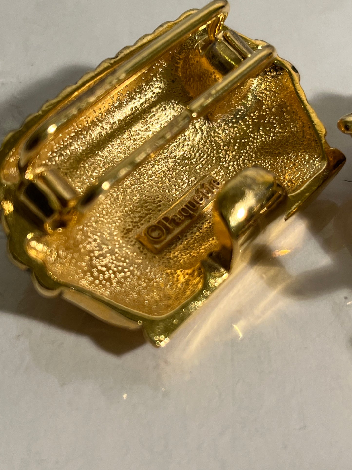 Vintage Paquette Belt Buckles