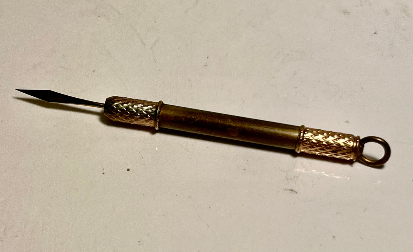 Victorian Refillable Pencil & Retractable Toothpick