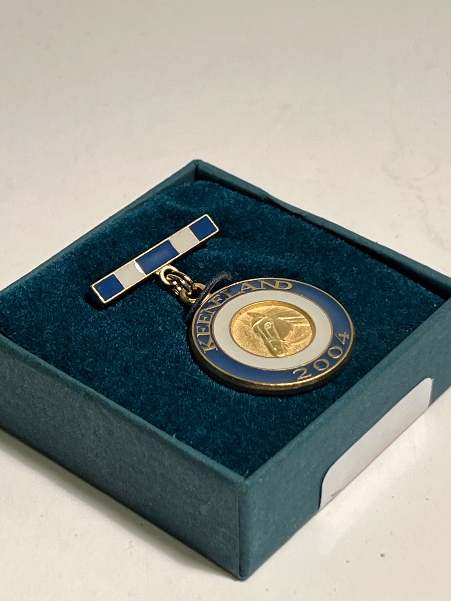 Keeneland Enameled Pin 2004