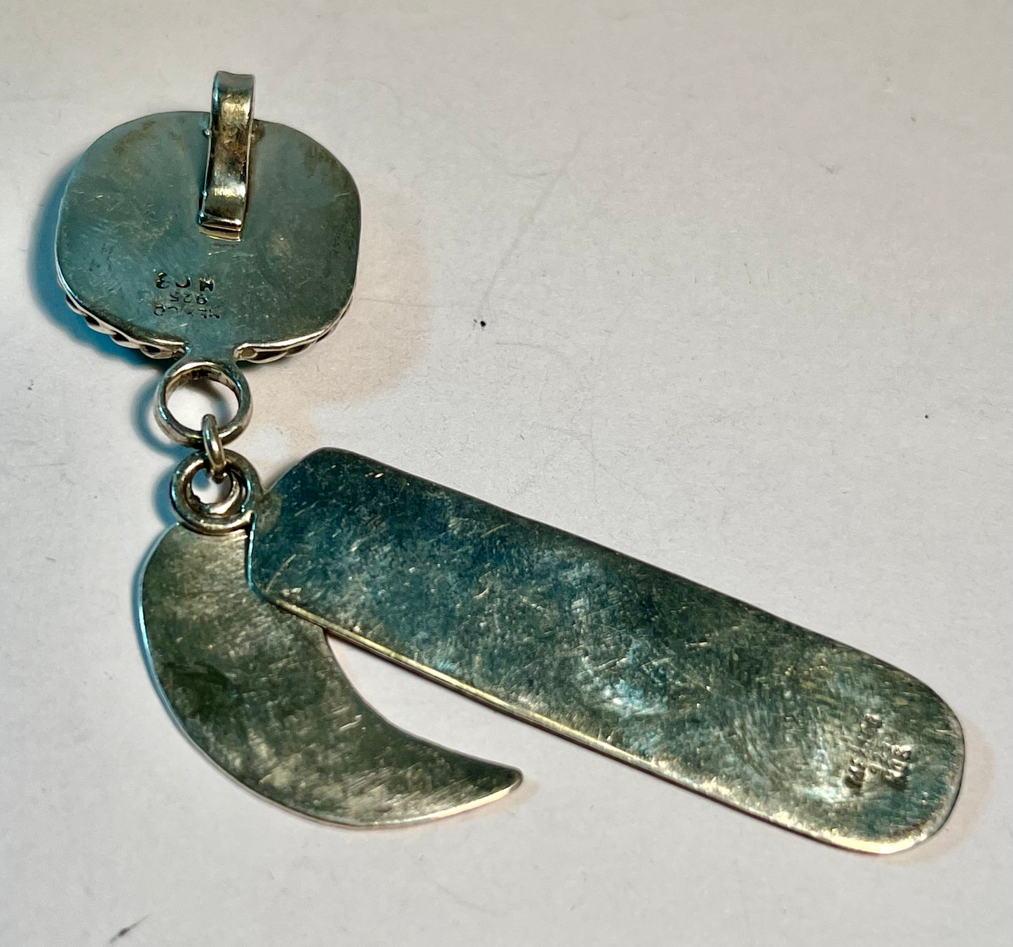 Sterling Silver & Turquoise Pendant