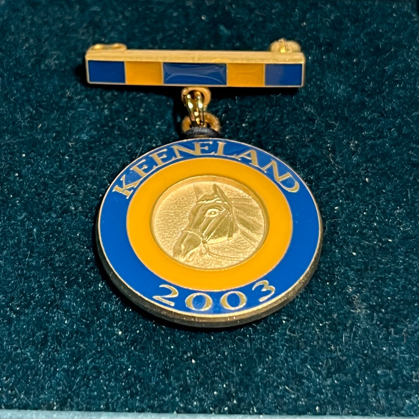 Keeneland Enameled Pin 2003