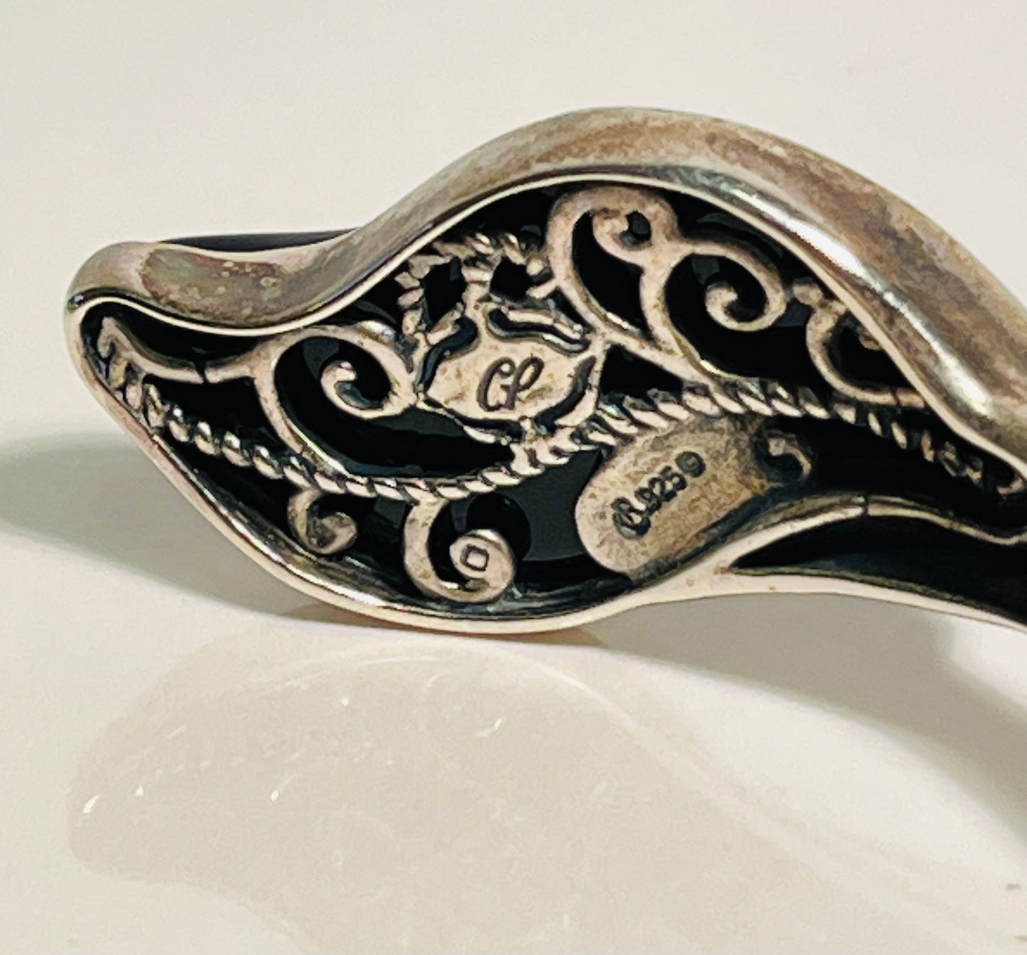 Carolyn Pollack Sterling Silver & Black Onyx Bracelet