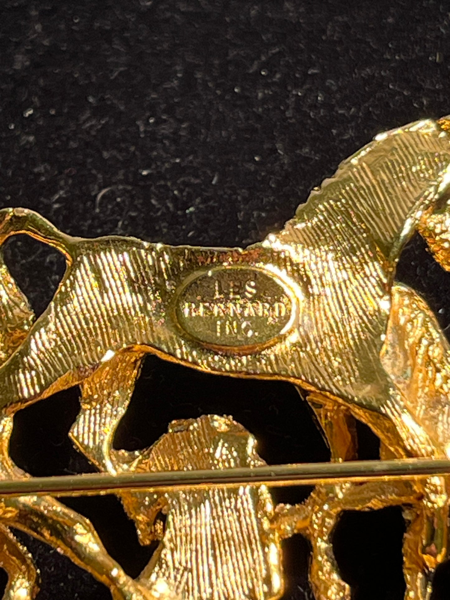 Les Bernard Horse Brooch