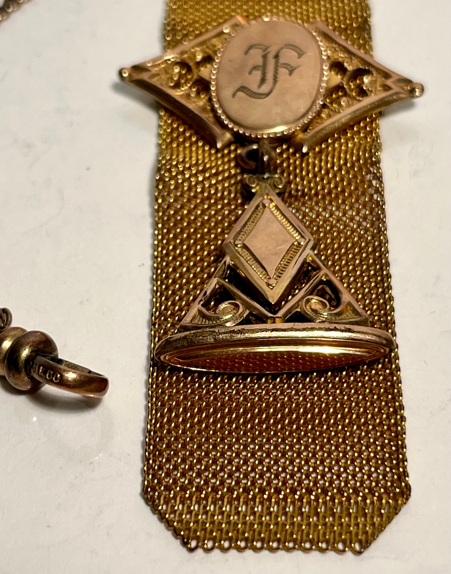 Victorian/Edwardian Rolled Gold Watch Fob