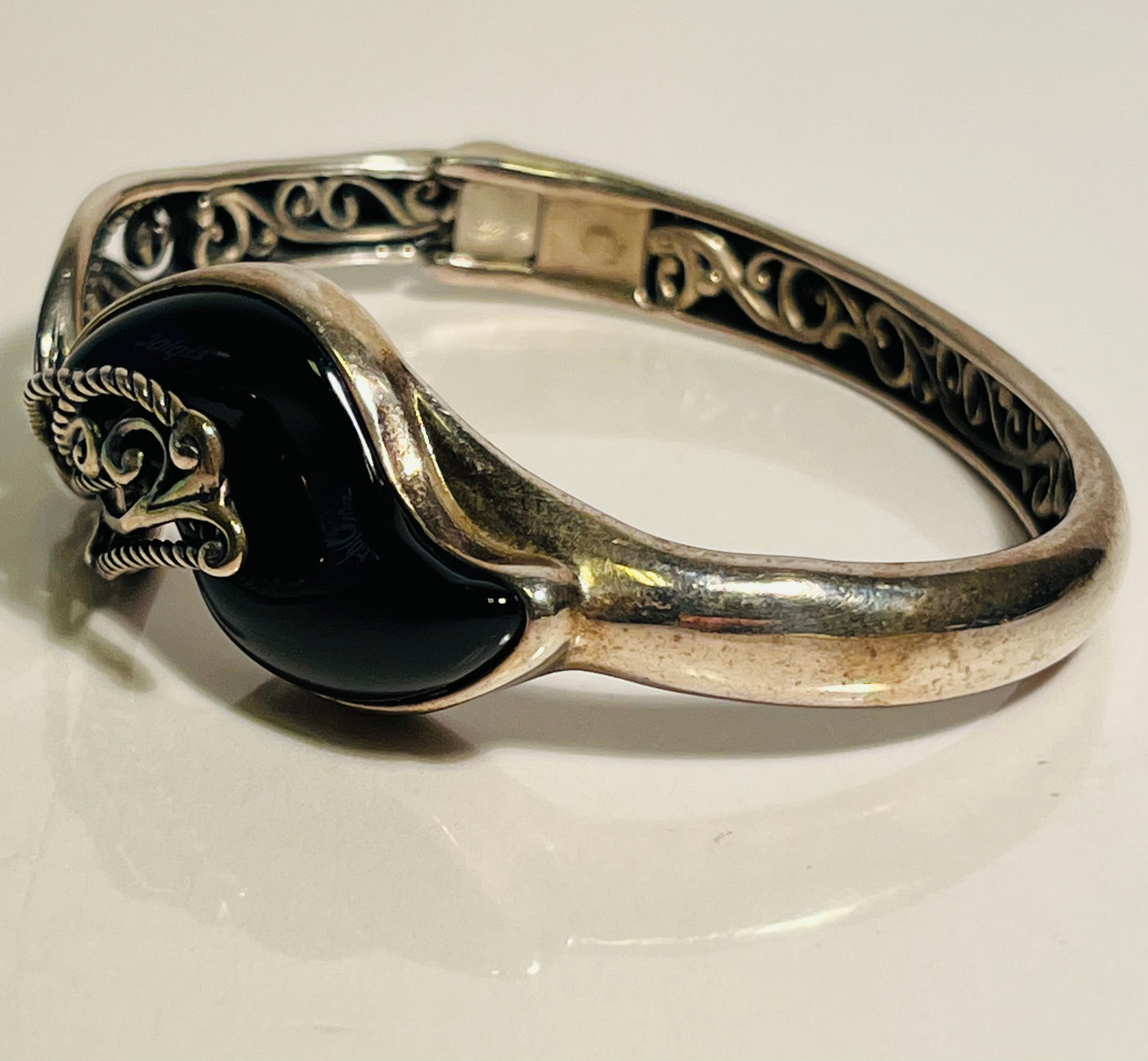 Carolyn Pollack Sterling Silver & Black Onyx Bracelet