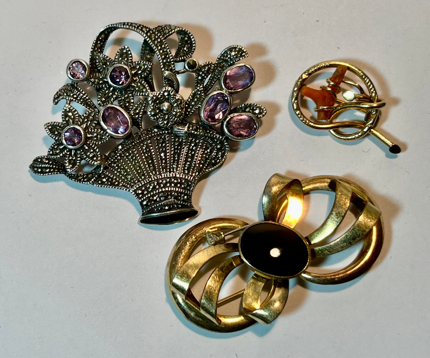 Three Unique Vintage Pins