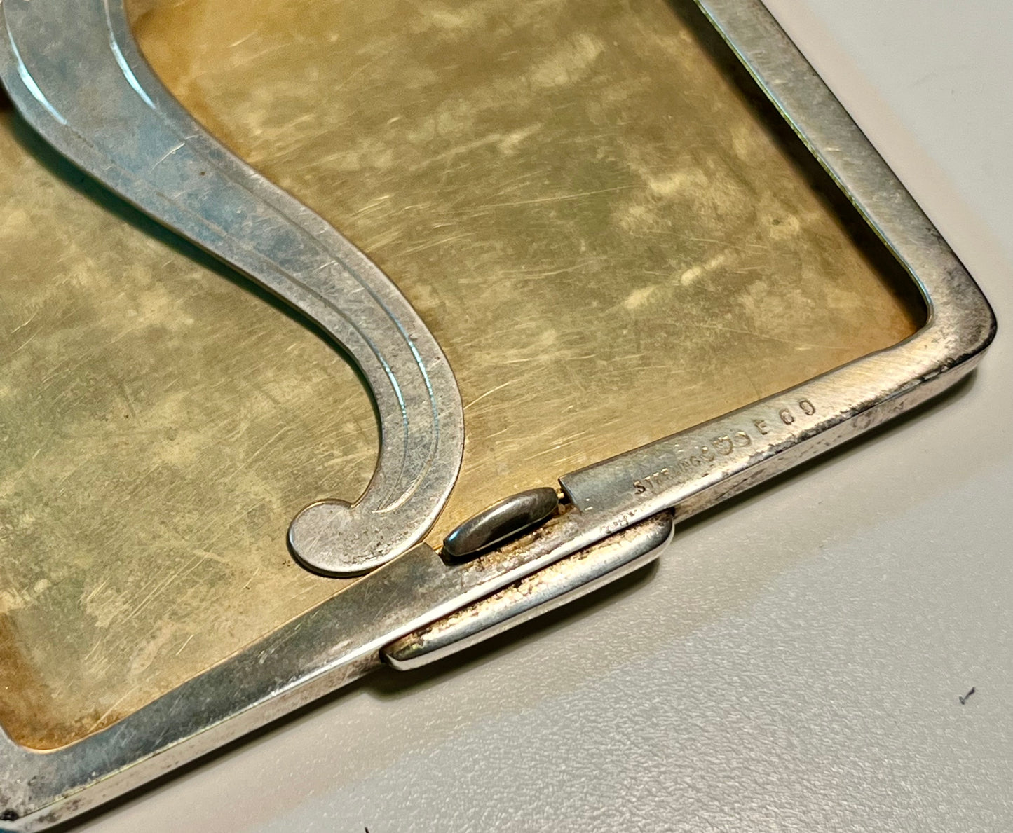Sterling Silver Cigarette Case