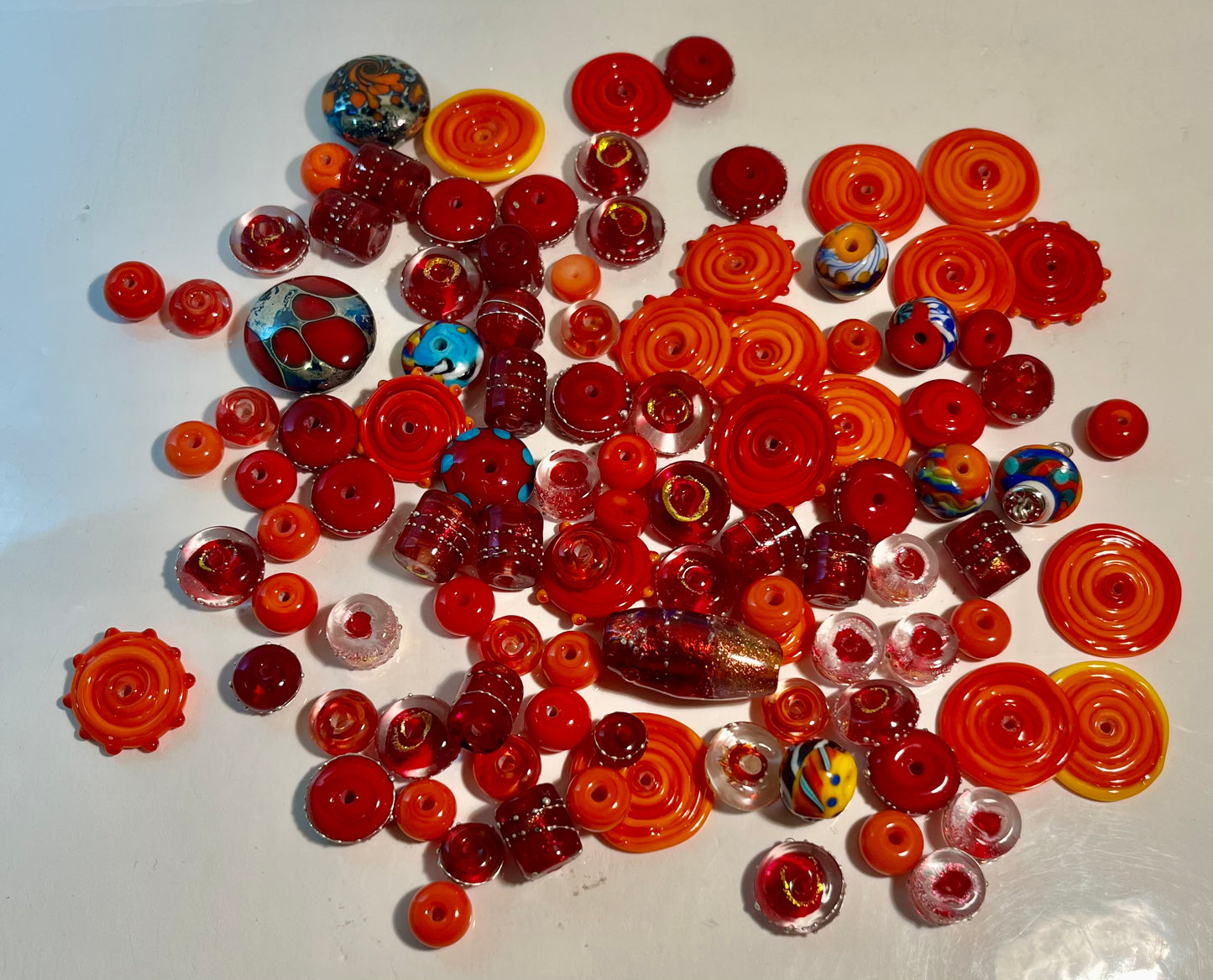 Collection of Lampmaker Glass Beads