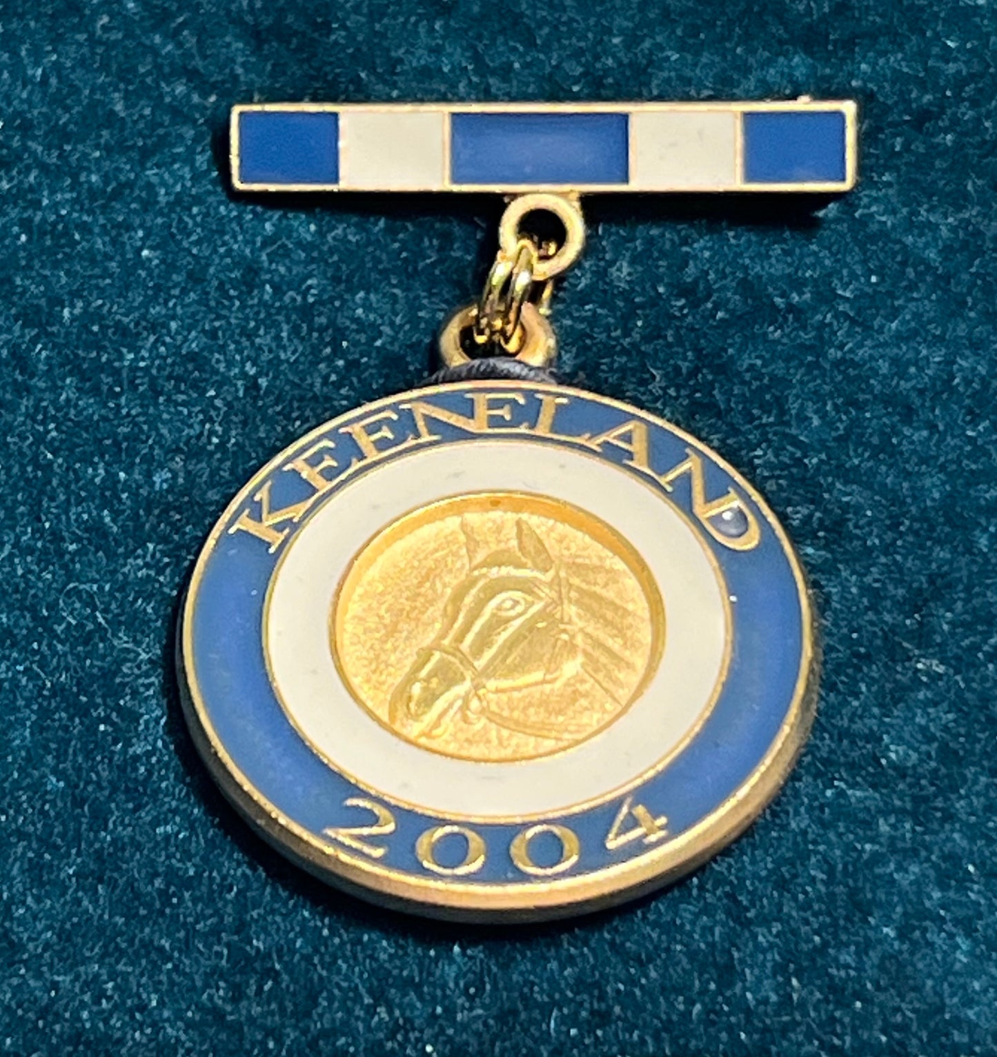 Keeneland Enameled Pin 2004