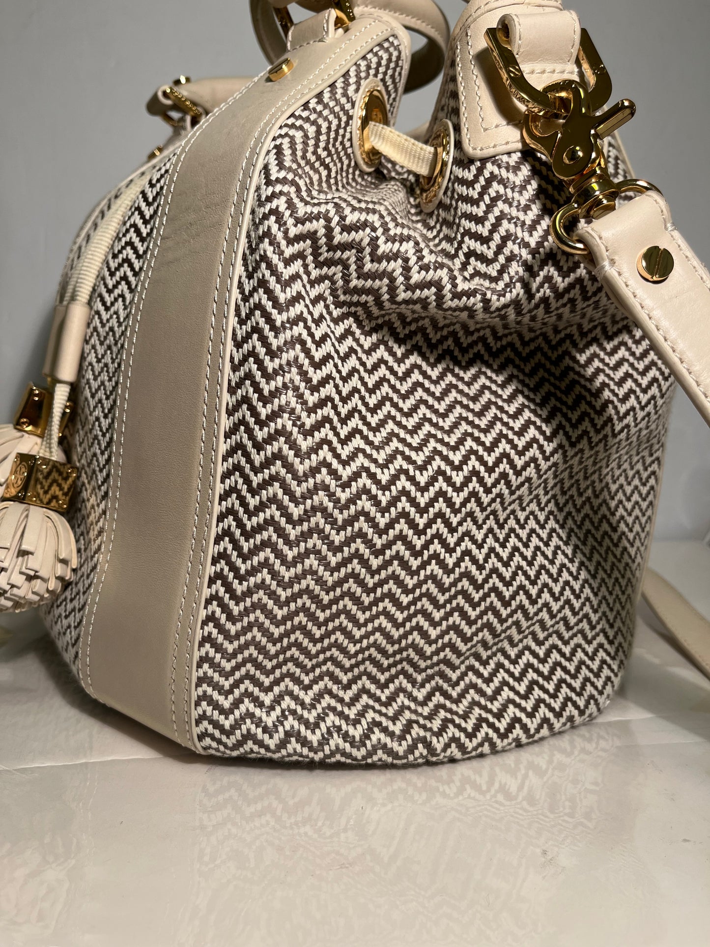 Tori Burch Bucket Tote New