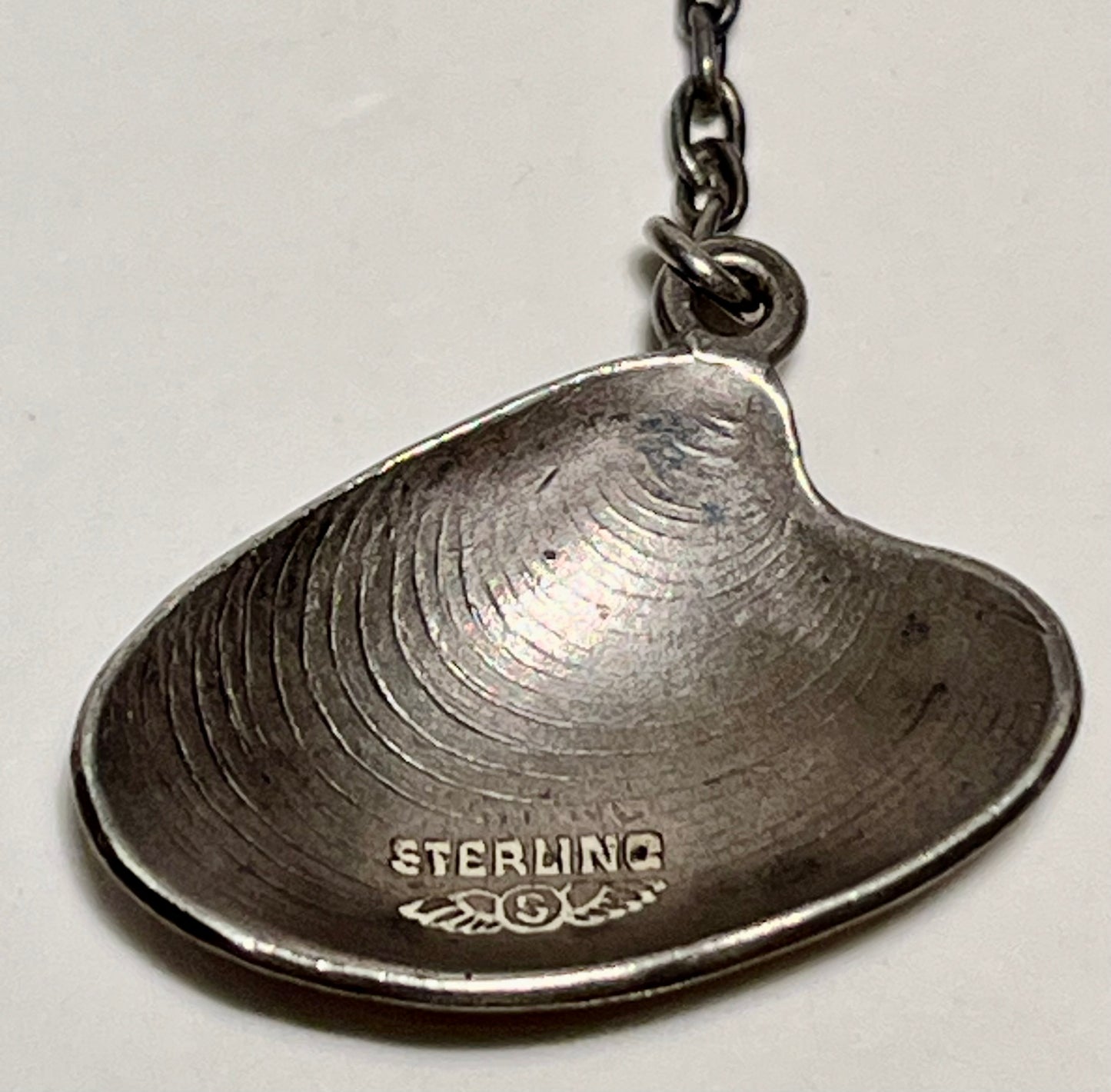 Victorian Pendant with Sterling Silver Shell