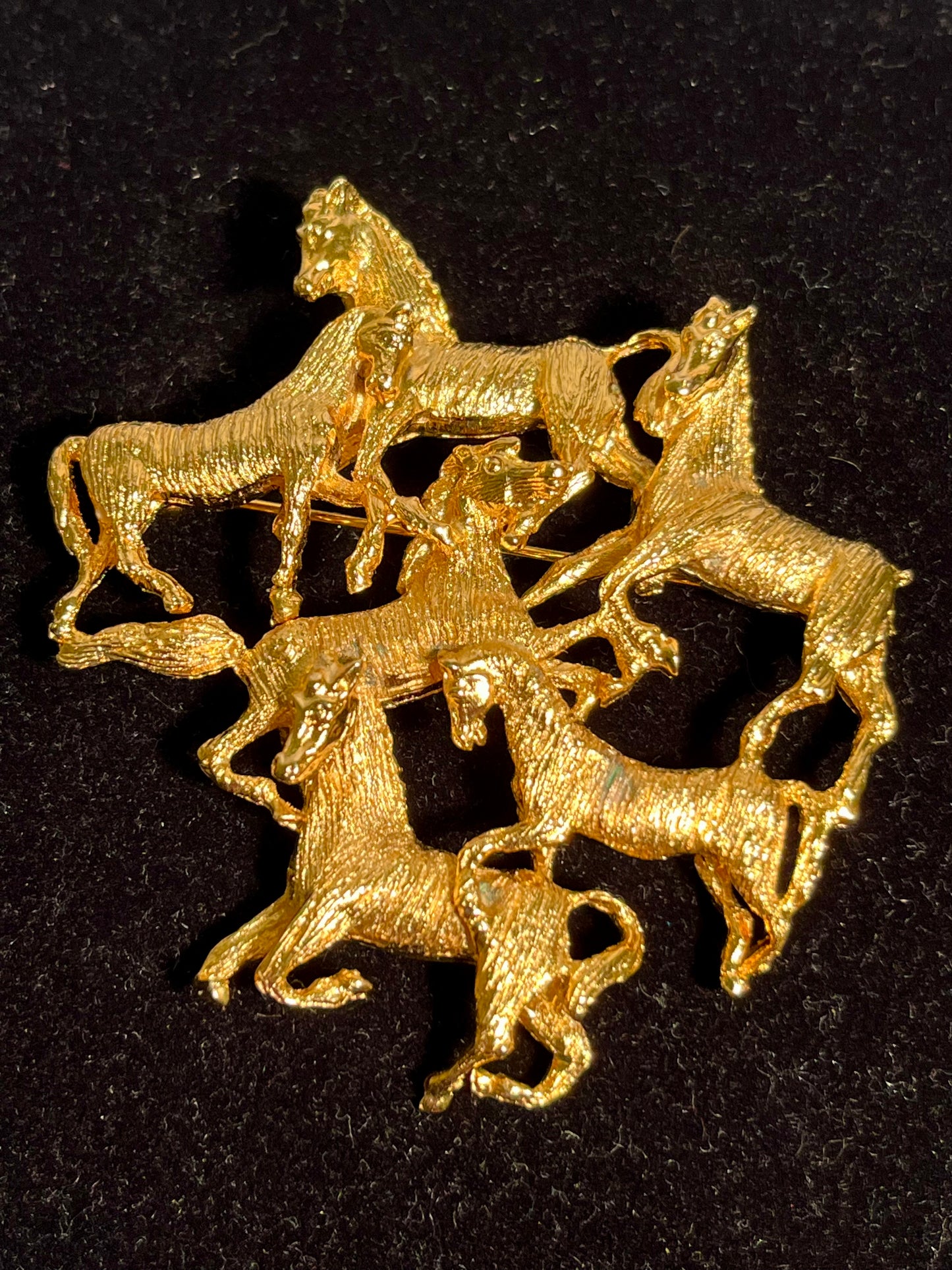 Les Bernard Horse Brooch