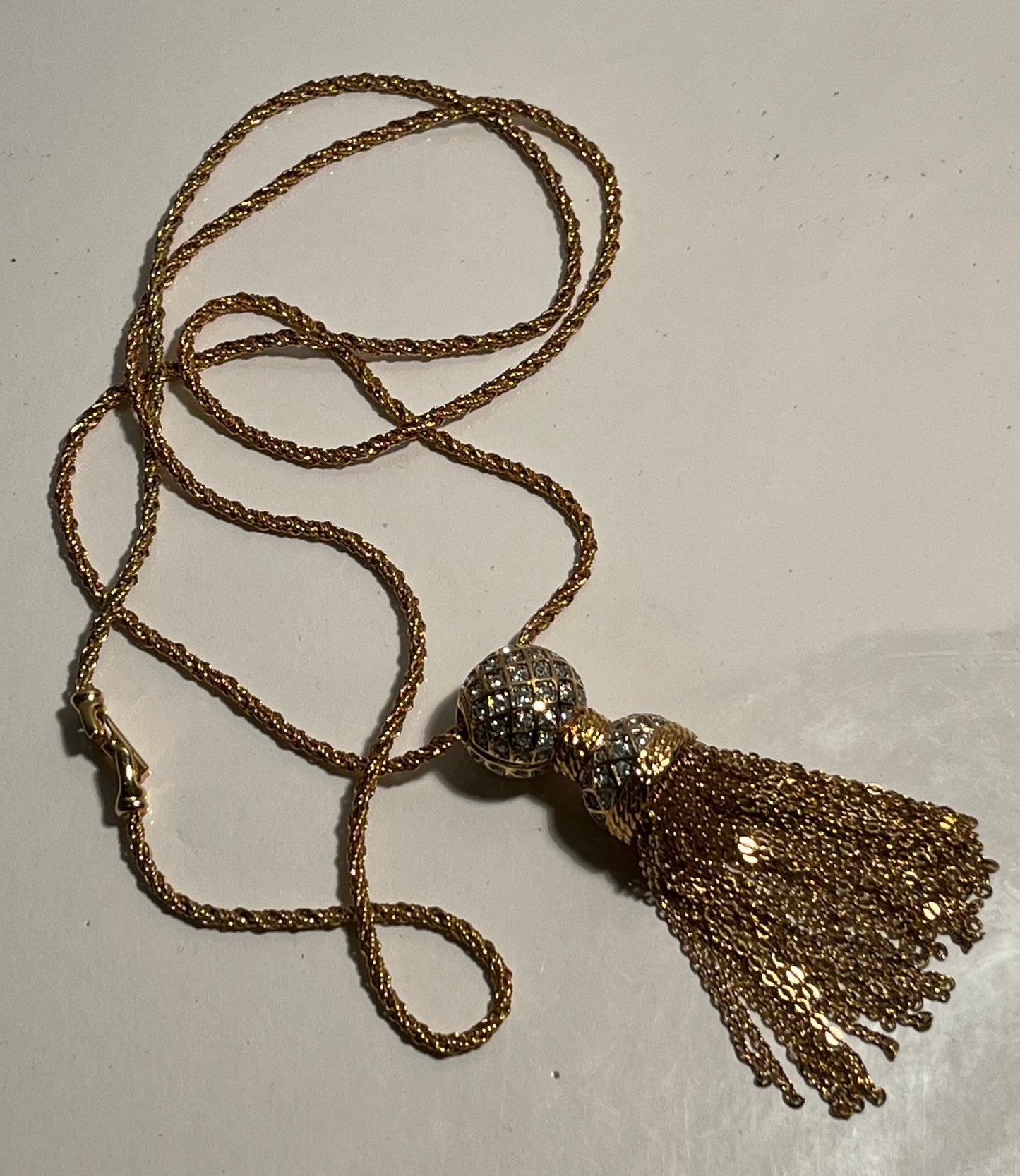 Swarovski Tassel Necklace