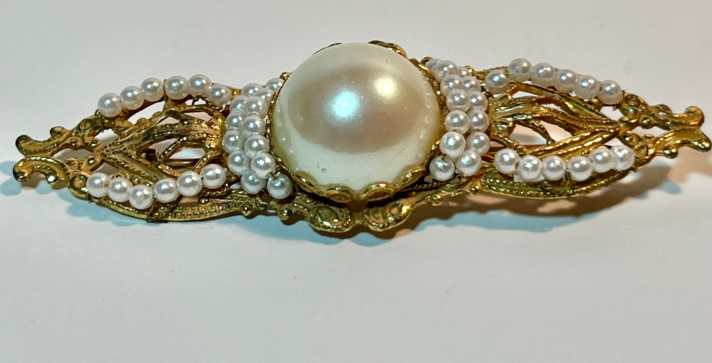 Vintage Miriam Haskell Brooch