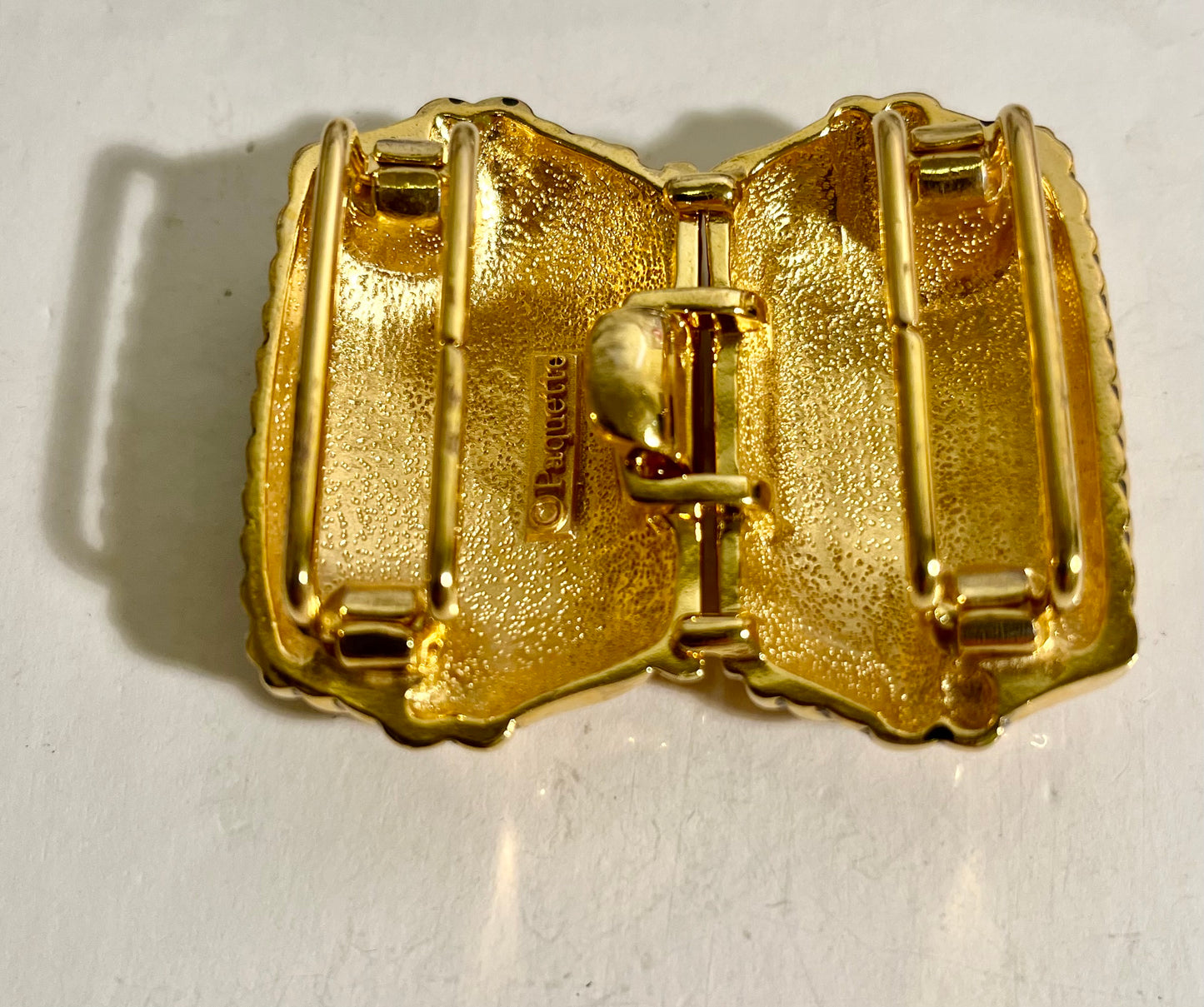 Vintage Paquette Belt Buckles