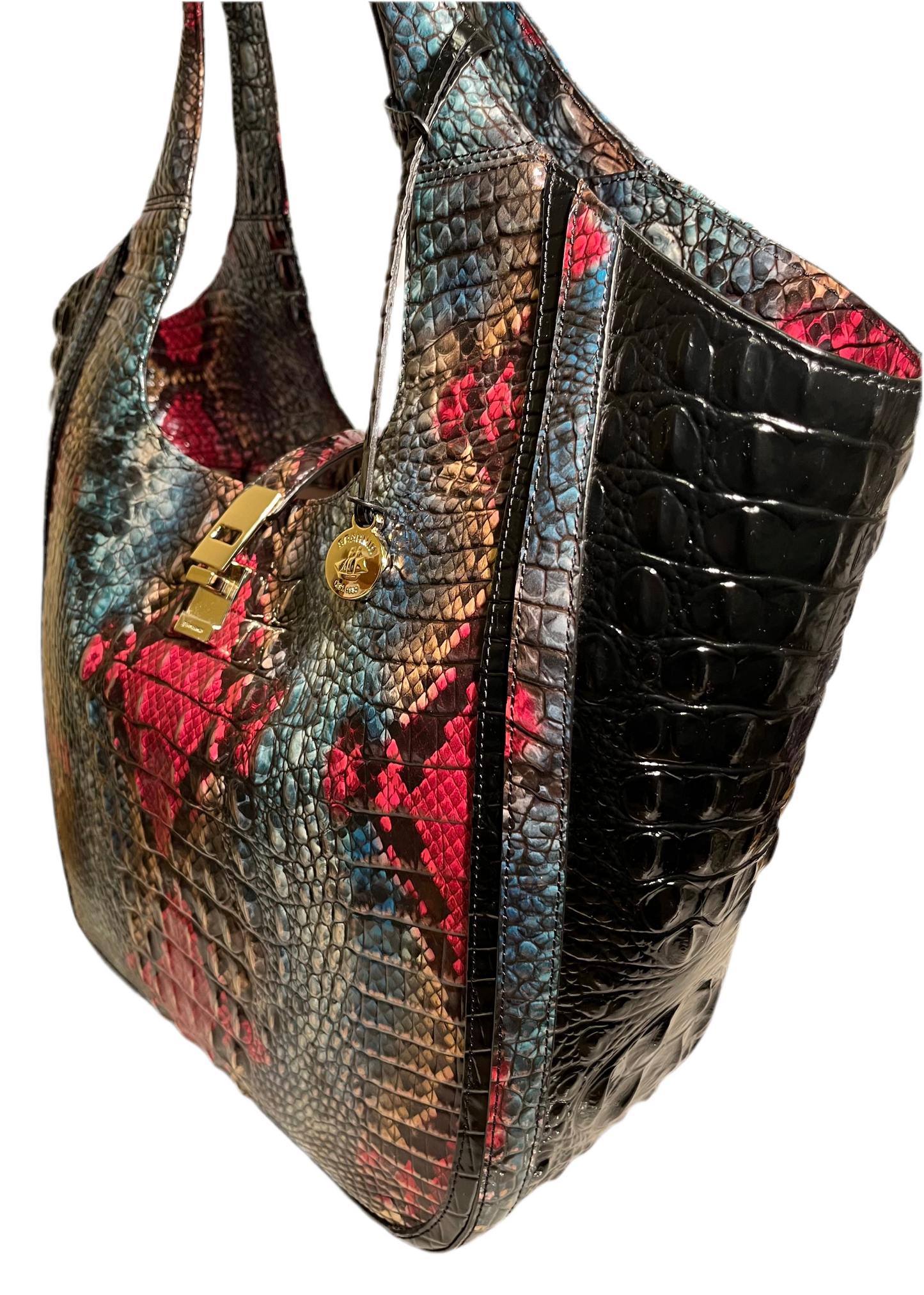 Brahmin Leather Carla Tote New