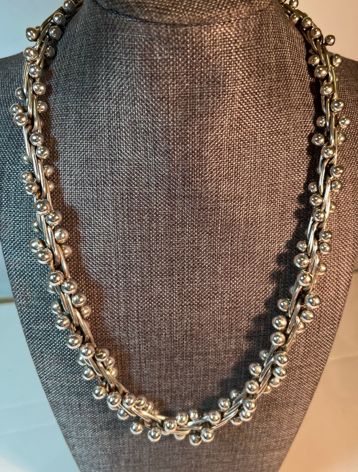 Sterling Silver Necklace & Bracelet