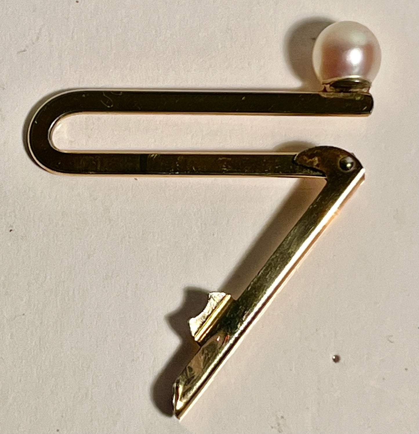 Vintage Krementz Tie Clasp