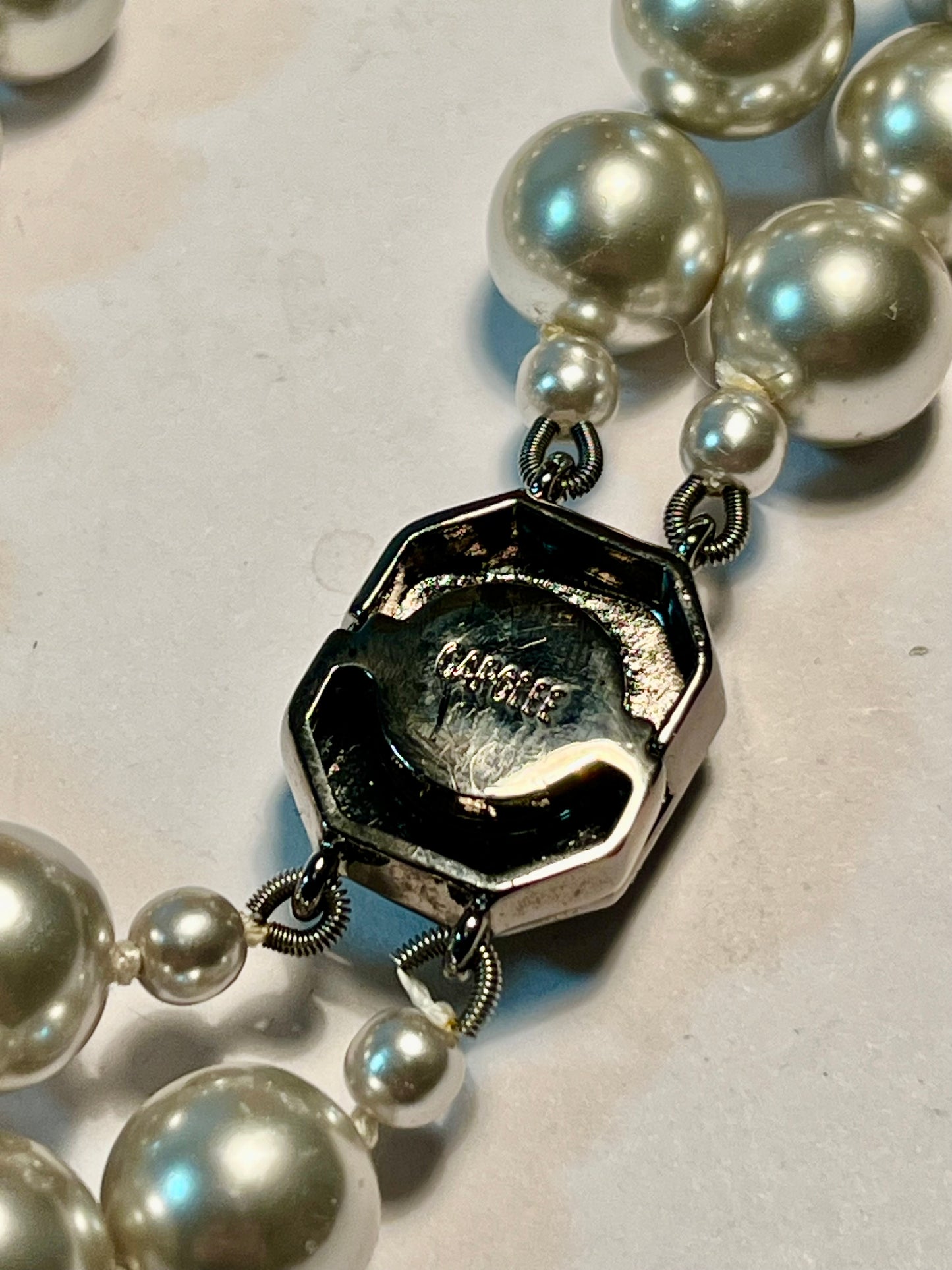 Vintage Carolee Pearl Necklace