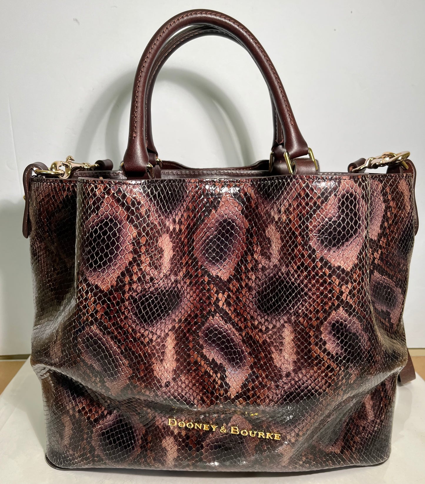 Dooney & Bourke Snakeskin Handbag New