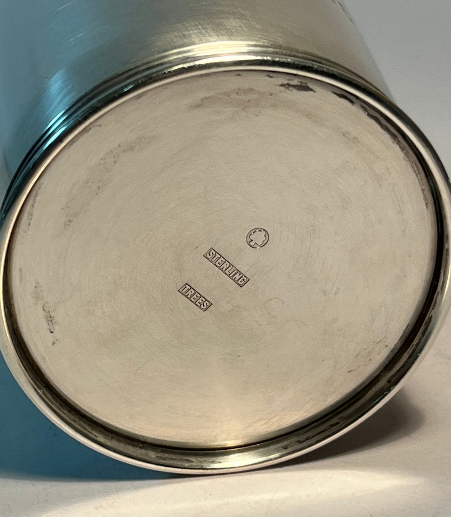 Trees Sterling Silver Julep Cup Monogrammed