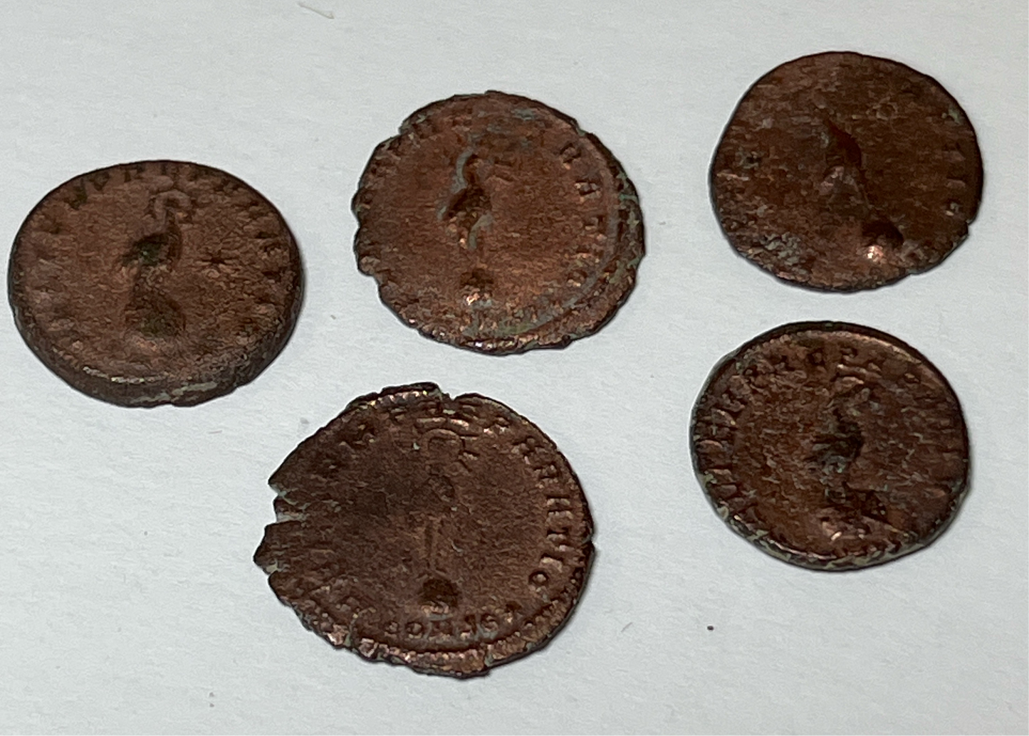 Phoenix on a Globe Coins (5)