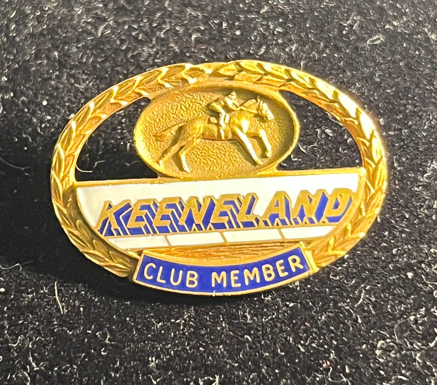 Vintage 1963 Keeneland Vlub Member Lapel Pin