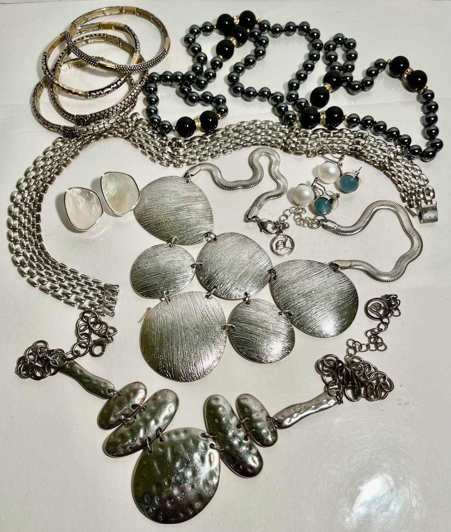 Costume Jewelry Silver-Toned Edition