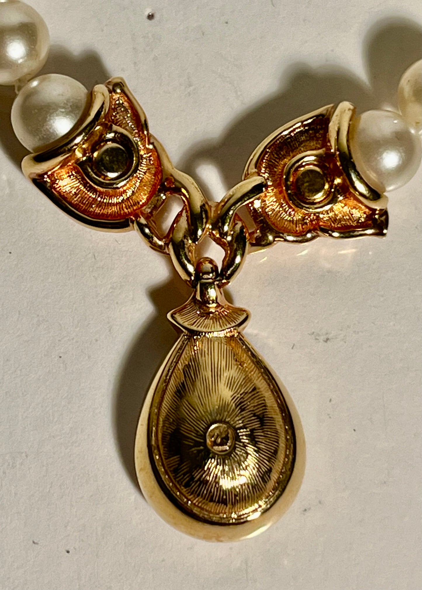 Swarovski Crystal & Pearl Necklace