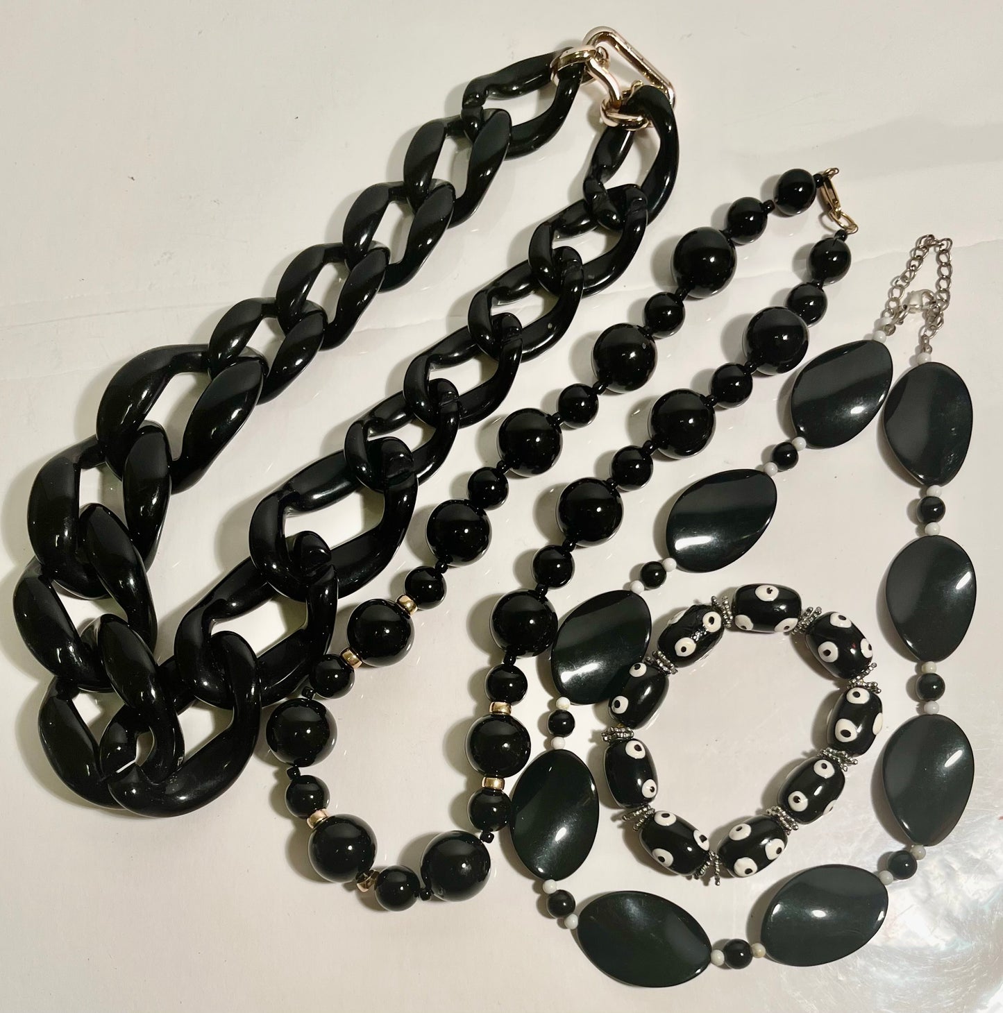 Six Necklaces & Three Bracelets