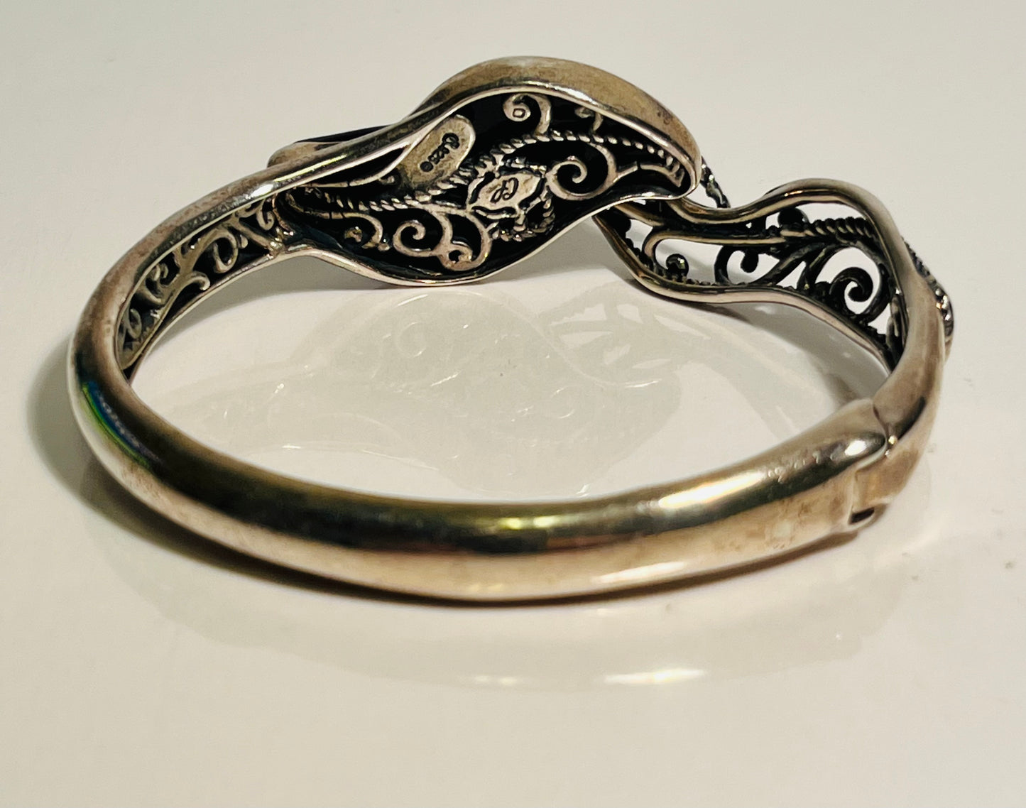 Carolyn Pollack Sterling Silver & Black Onyx Bracelet