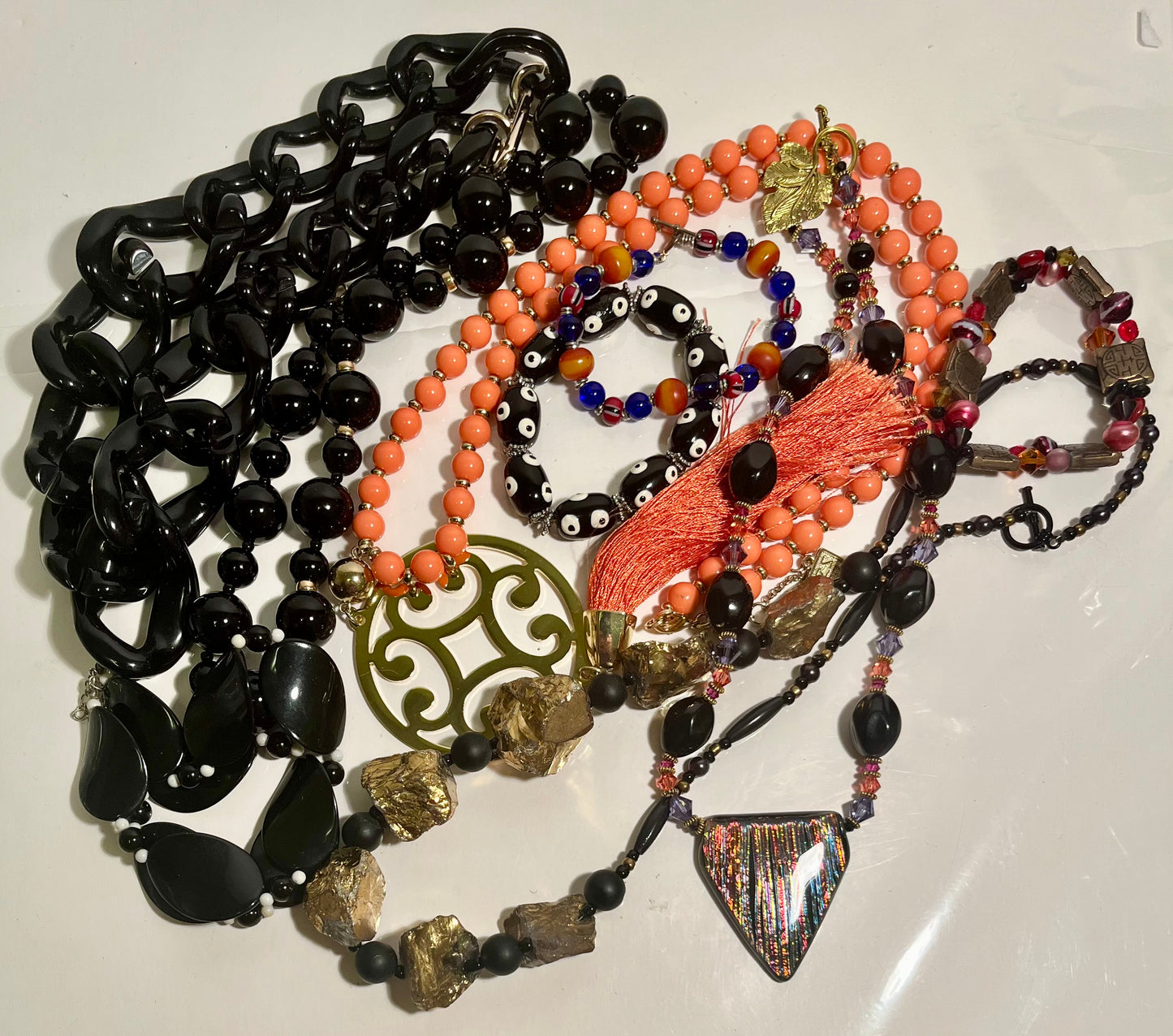 Six Necklaces & Three Bracelets