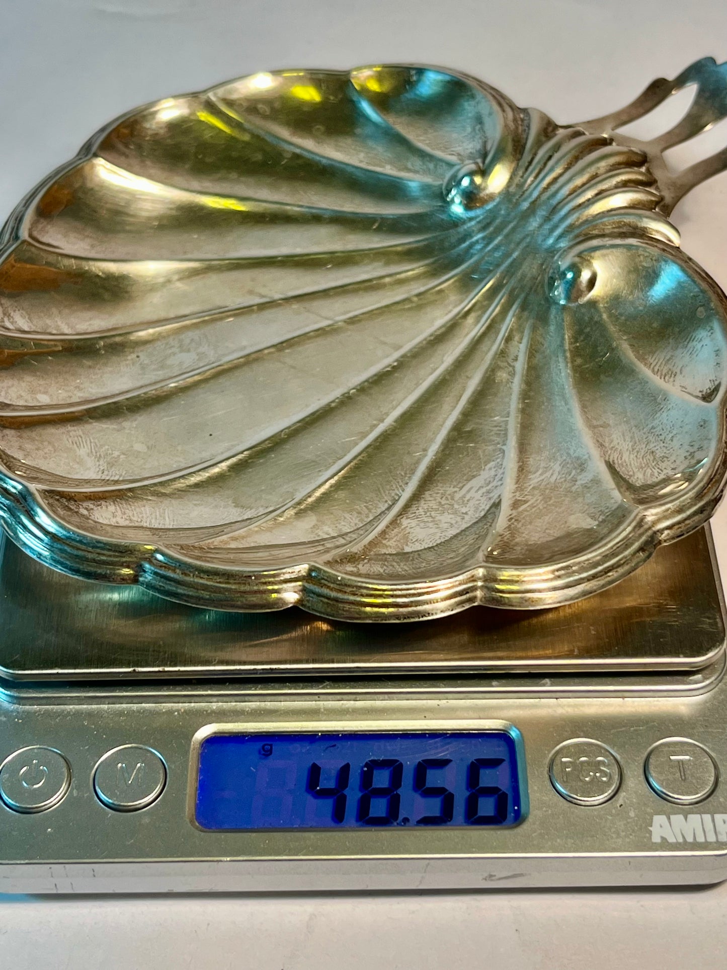 Sterling Silver Baptismal Shell