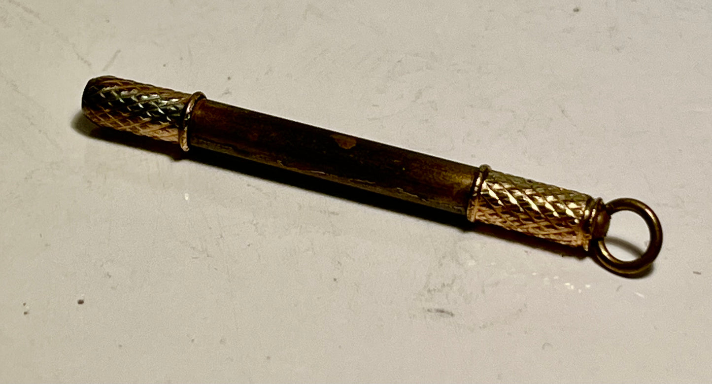 Victorian Refillable Pencil & Retractable Toothpick