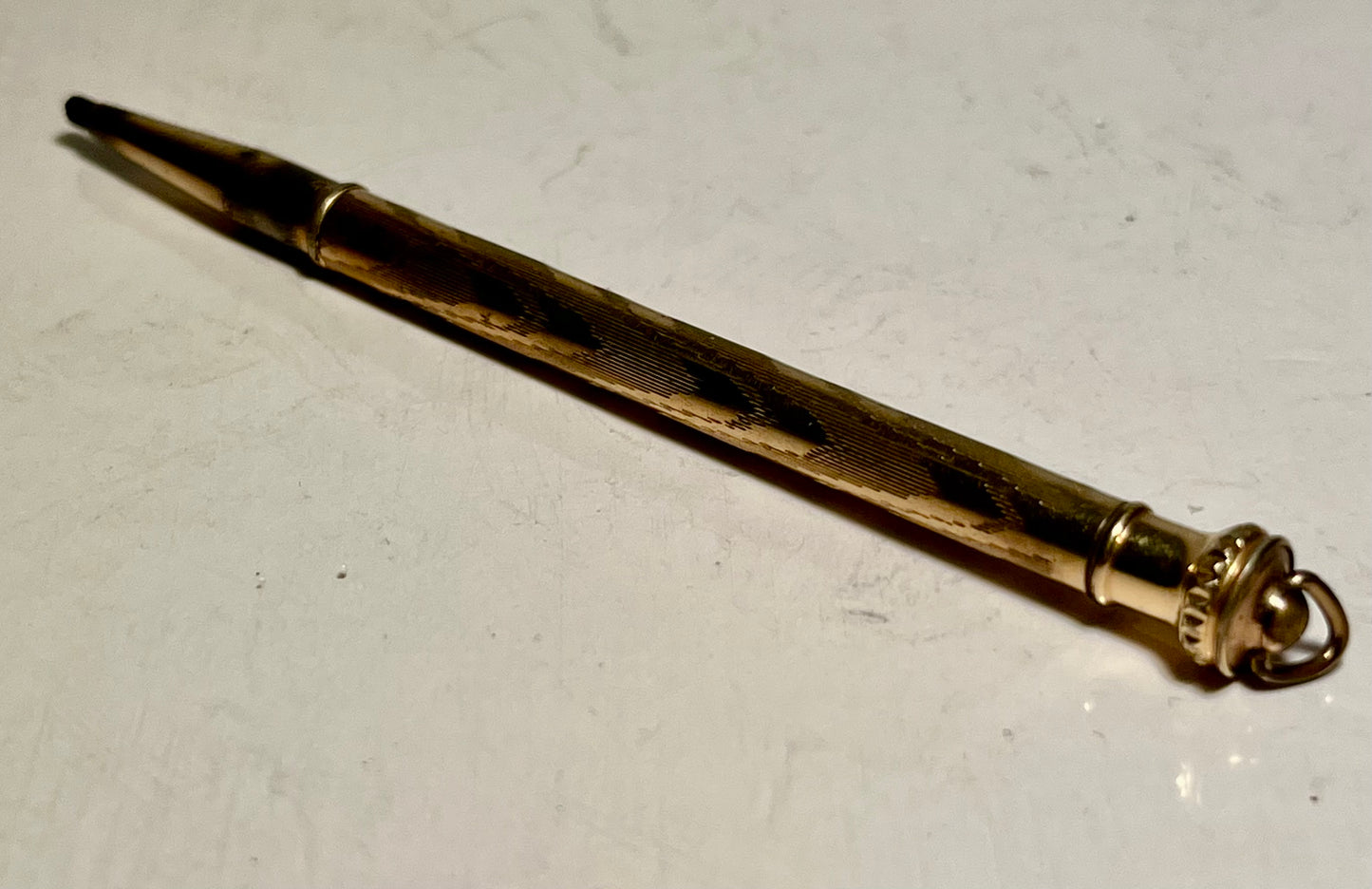 Victorian Refillable Pencil & Retractable Toothpick