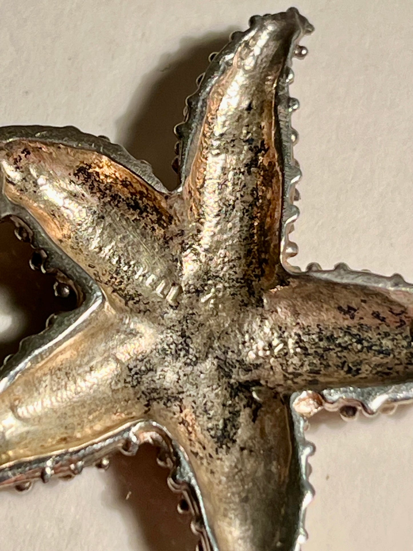 Sterling Silver Breakell Starfish Brooch
