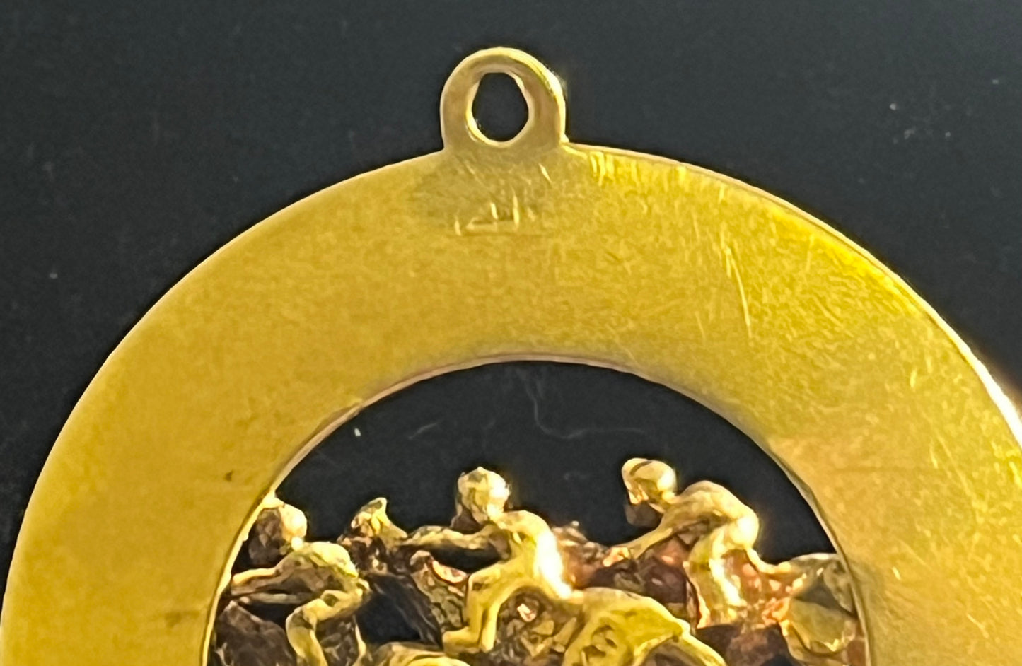 Vintage 14K Gold Horse Pendant