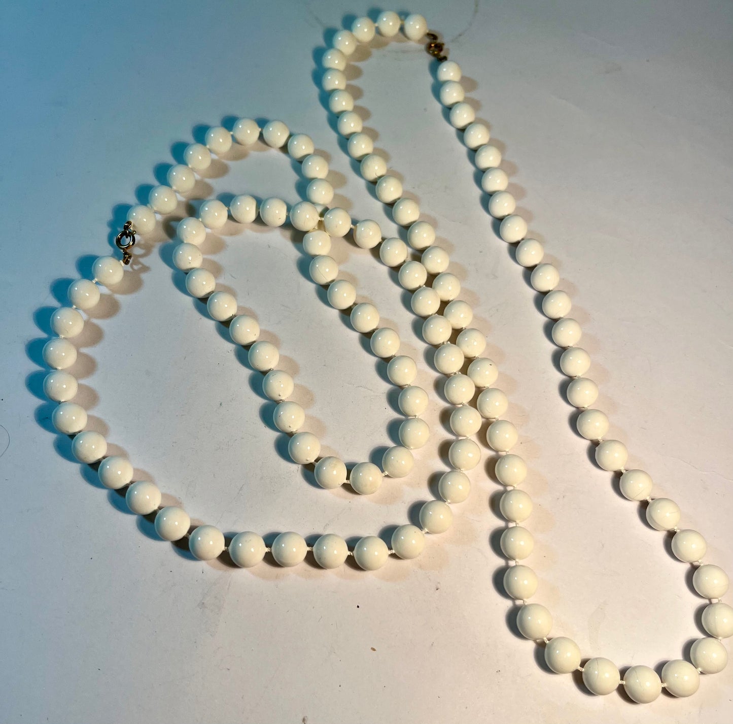 Vintage Beaded Necklaces+