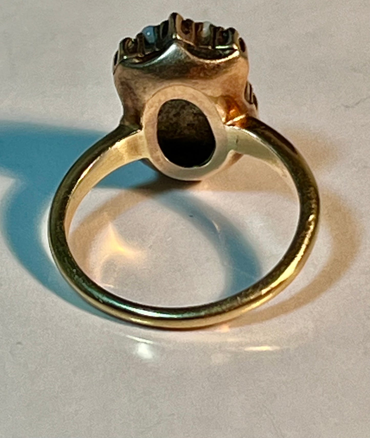 Vintage KA Gold-Toned Ring Size 5