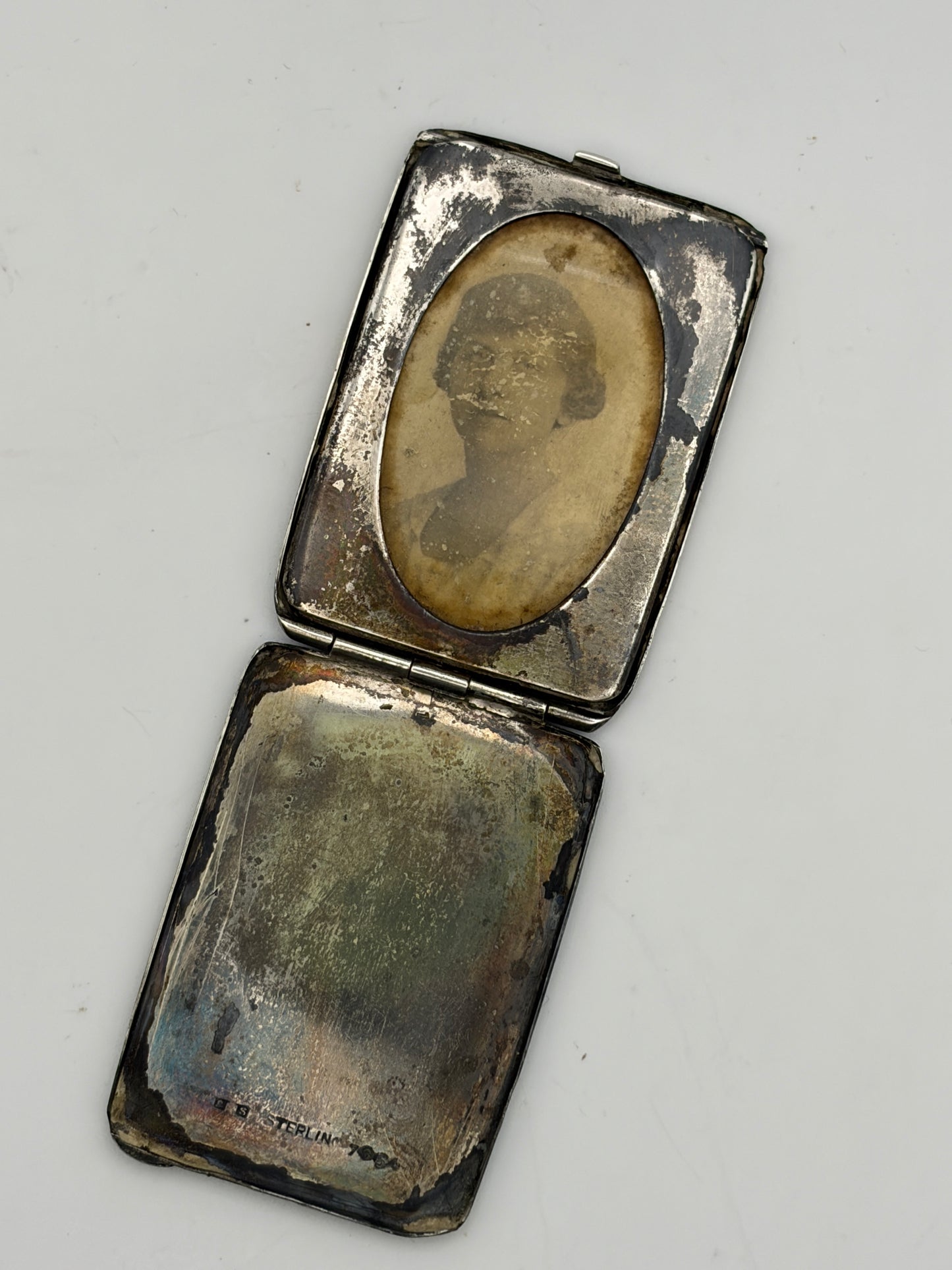 Antique 1917 Sterling Case