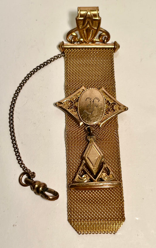 Victorian/Edwardian Rolled Gold Watch Fob