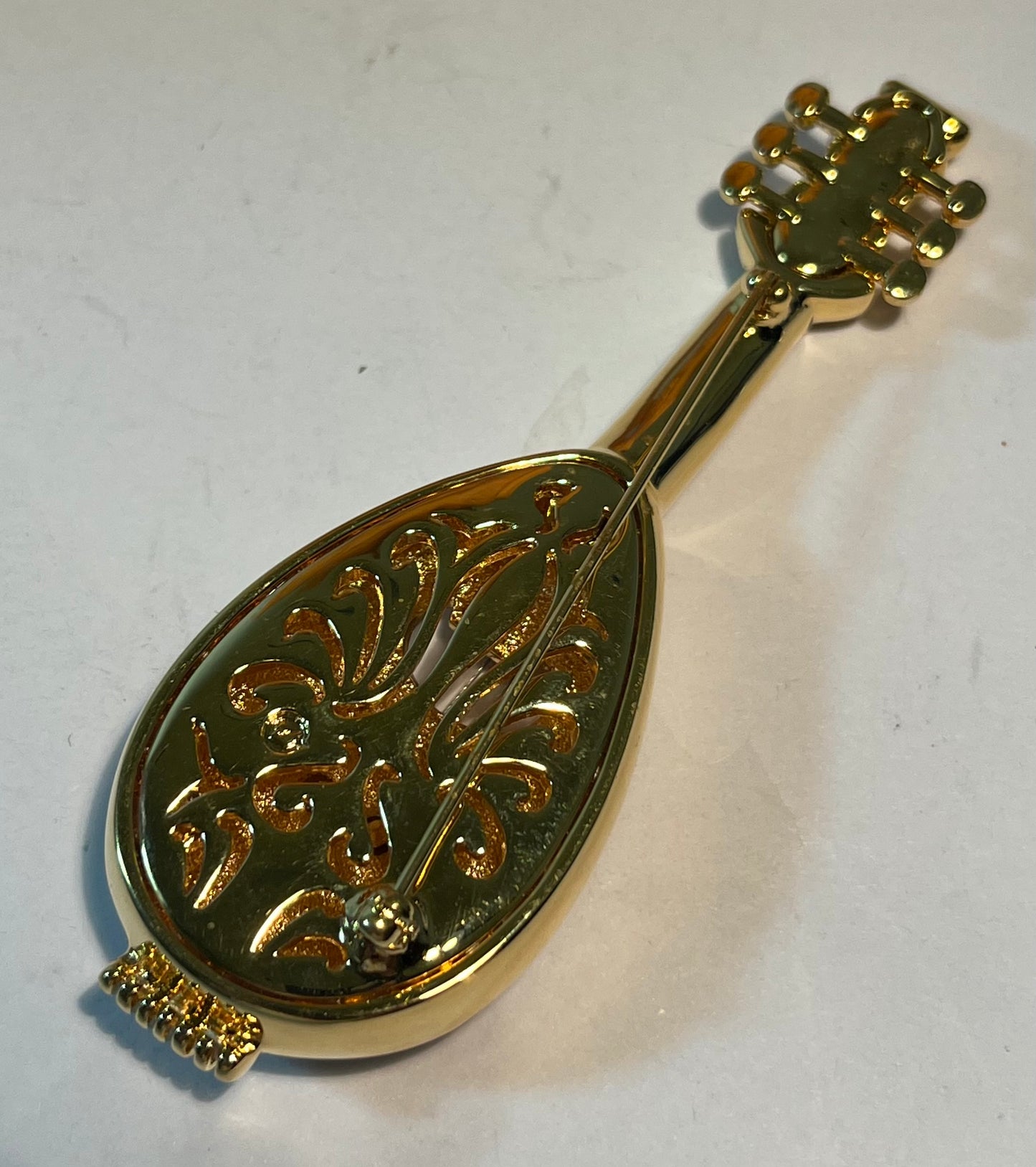 Swarovski Mandolin Brooch