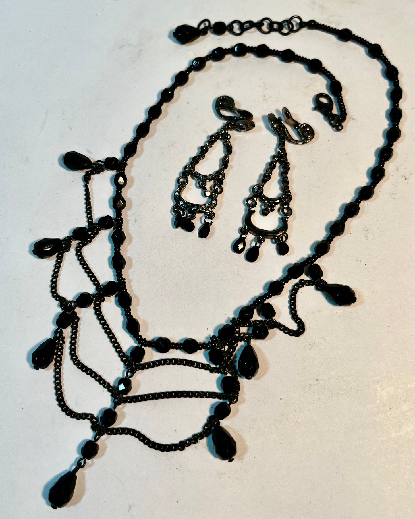 Black Beaded Jewelry
