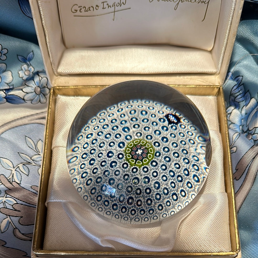 Saint-Louis Paperweight 1972