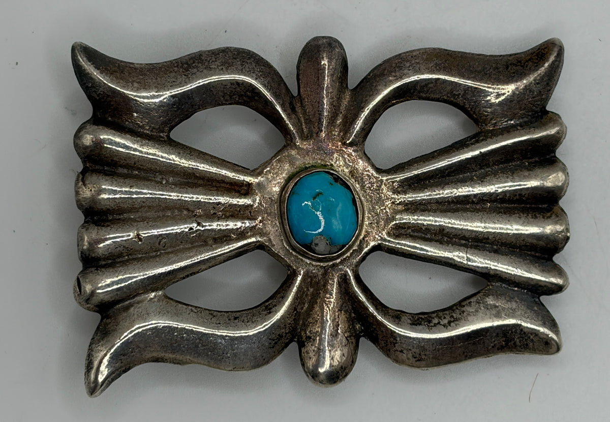 Vintage Navajo Sandcast Belt Buckle