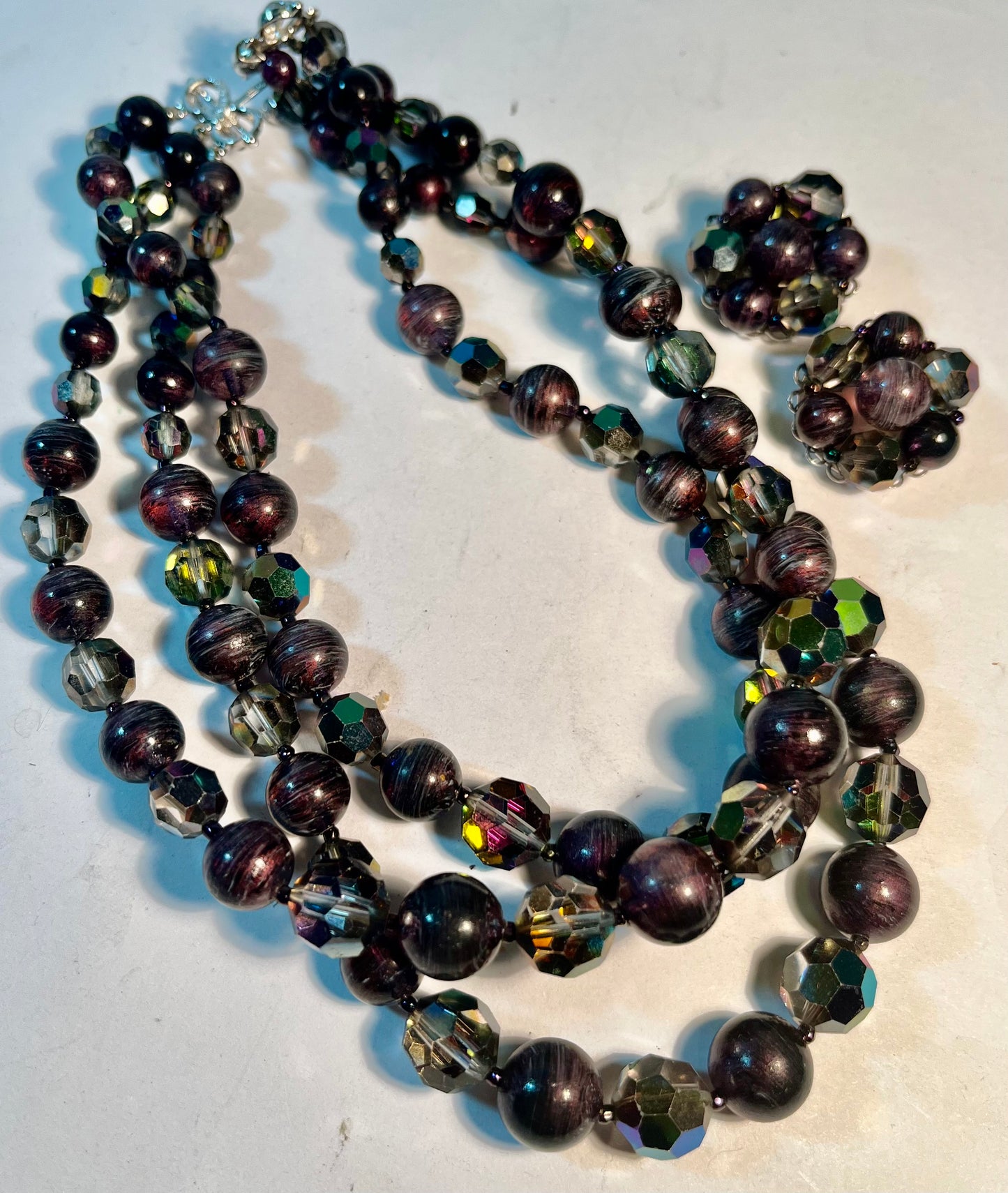 Vintage Beaded Necklaces+